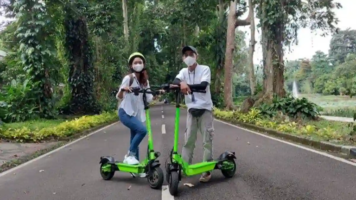 Prosedur Sewa Skuter di Kebun Raya Bogor